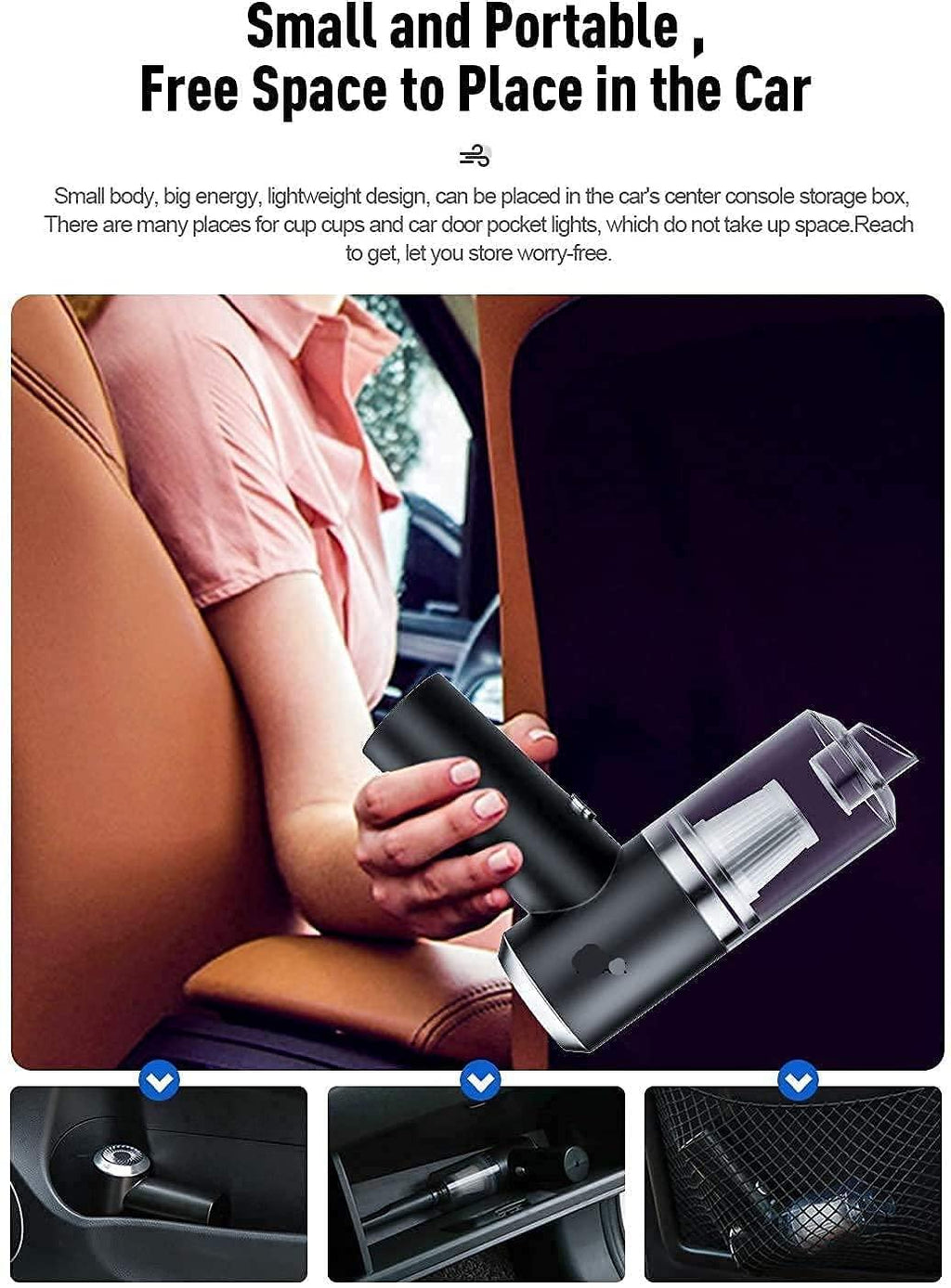 Wireless Vacuum Cleaner For Home And Cars.