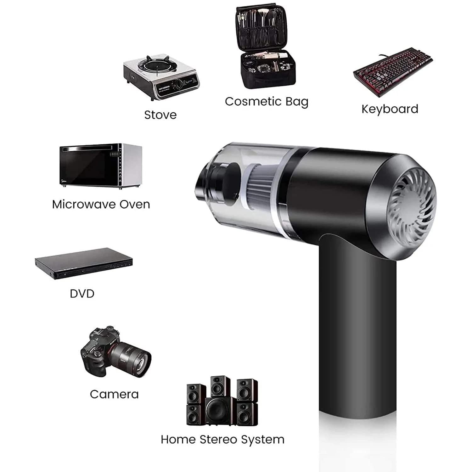 Wireless Vacuum Cleaner For Home And Cars.