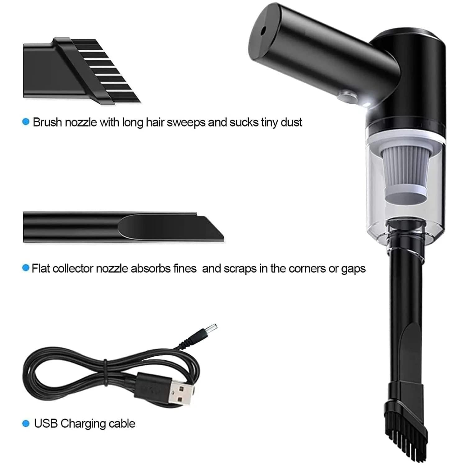 Wireless Vacuum Cleaner For Home And Cars.